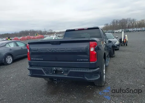 2022 Chevrolet Silverado 1500 4Wd Standard Bed Custom из США, поврежденный, VIN 3GCPDBEK1NG685735